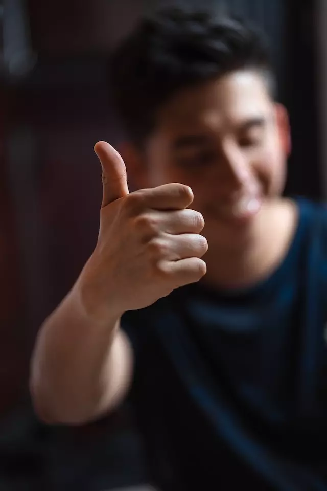 Image of an happy man